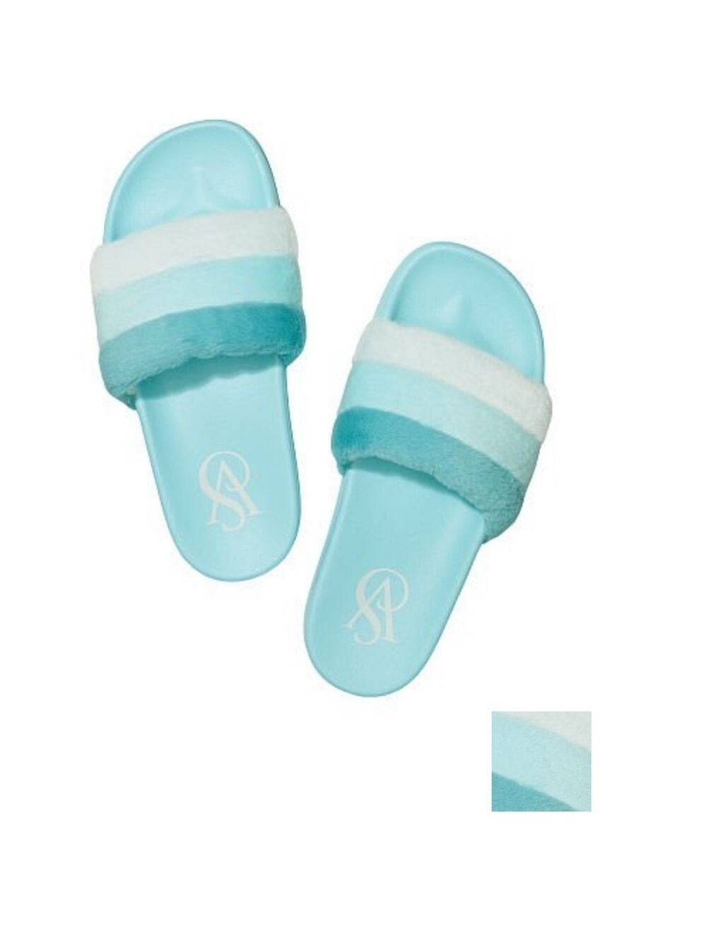 VICTORIA'S SECRET
Striped Faux Fur Slides